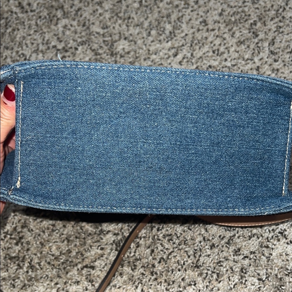 True Religion Beige Satchel Bag - Picture 3 of 4